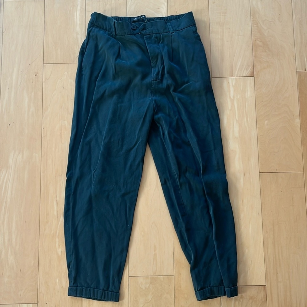 Dark green Zara pants